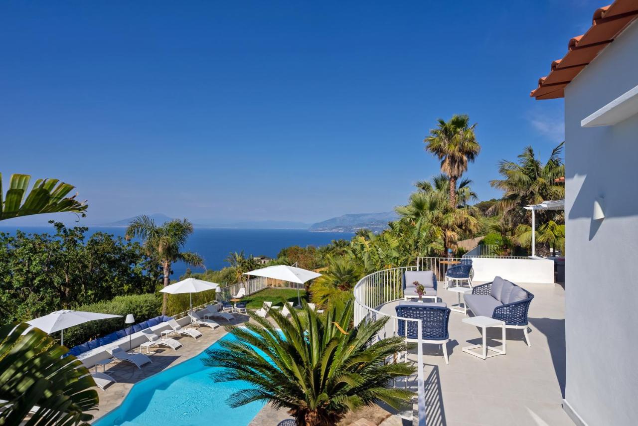 Capri Blue Luxury Villa Le Tre Monelle Anacapri  Exterior foto